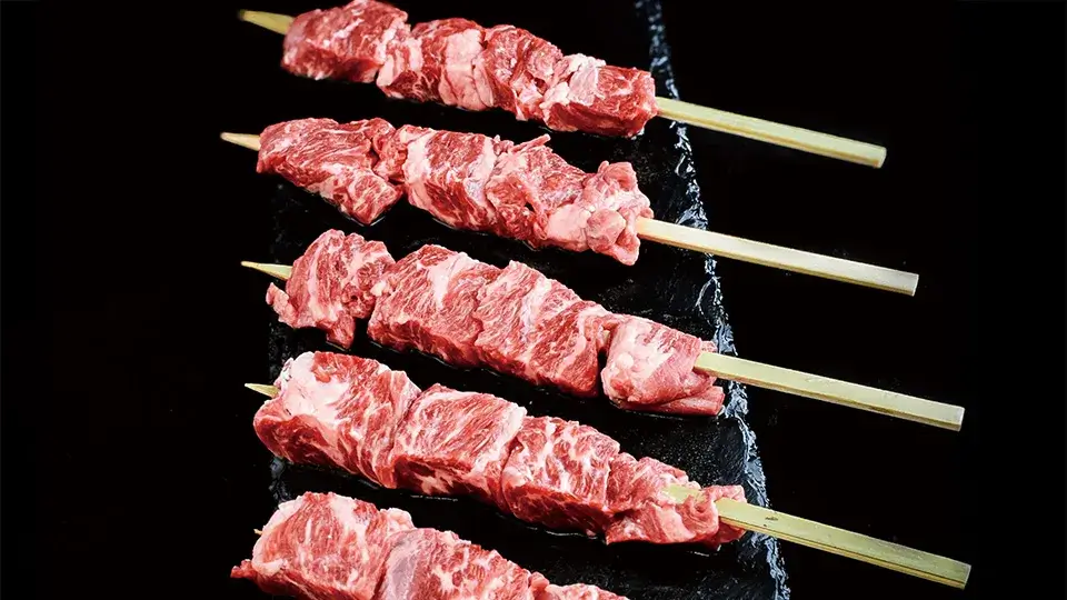特選和牛サガリ串-NomNom