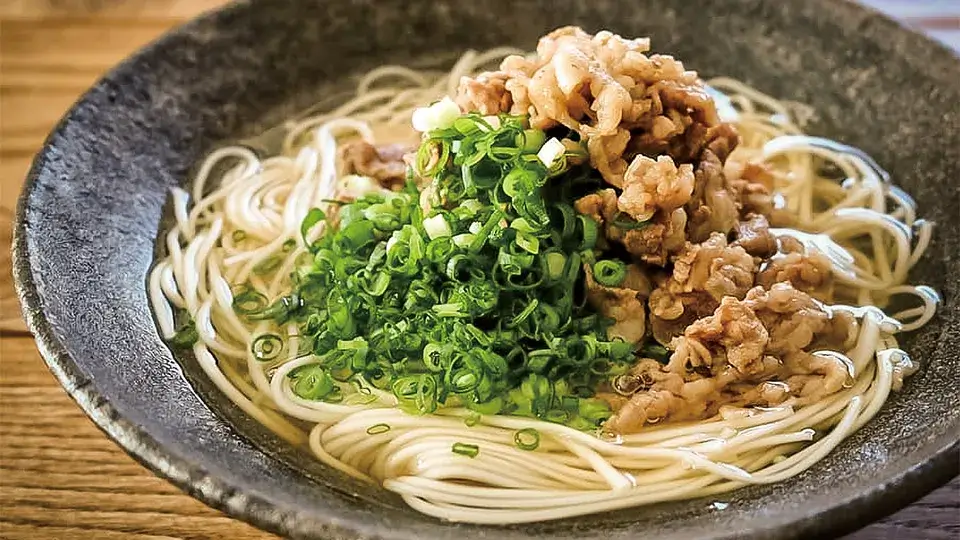 淡路牛の肉そうめん-ふくら手延べ製麺所