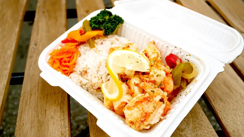 ガーリックシュリンプ-Hawaiian Food Truck Loco Kii