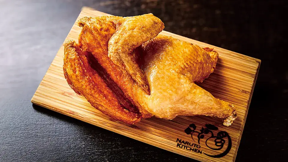 若鶏半身揚げ-なるとキッチン