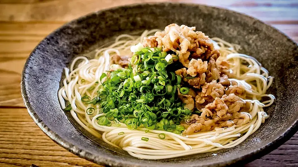 淡路牛の肉そうめん-ふくら手延べ製麺所