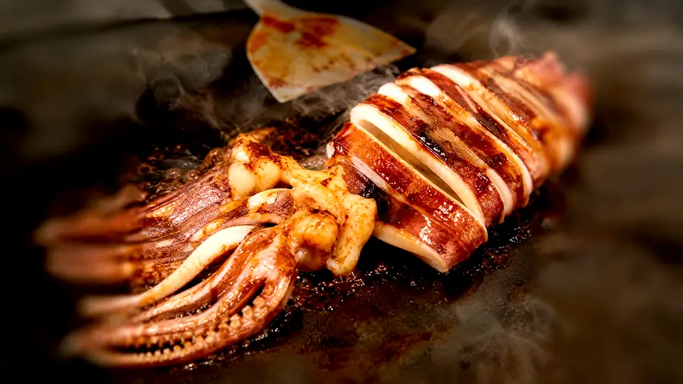 イカの姿焼き-キッチン今井