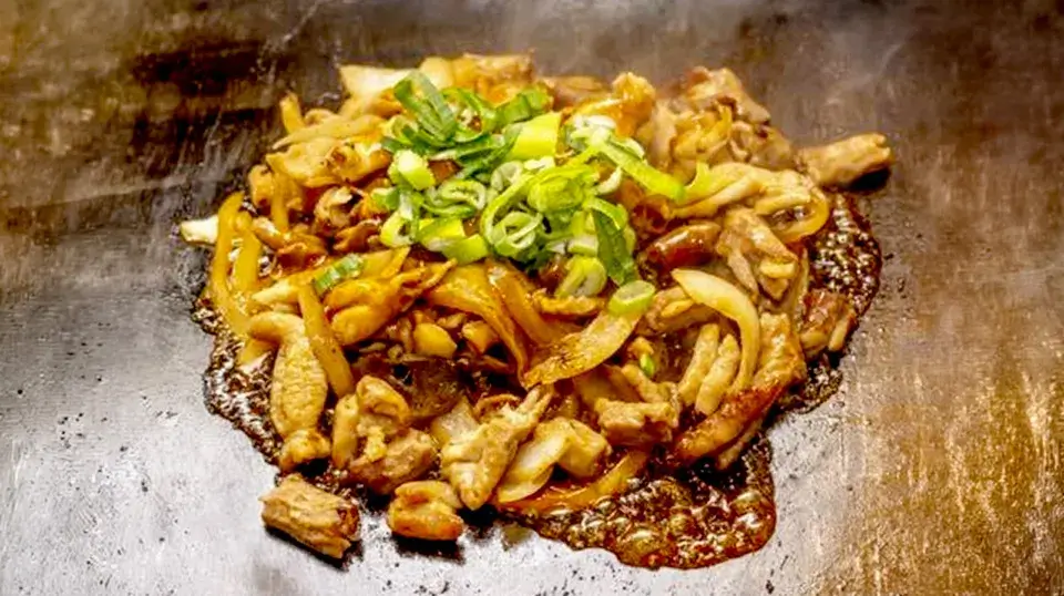 味噌ダレホルモンミックス-大阪西成ホルモン