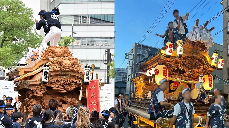 -だんじり曳行(城東地車聯合)